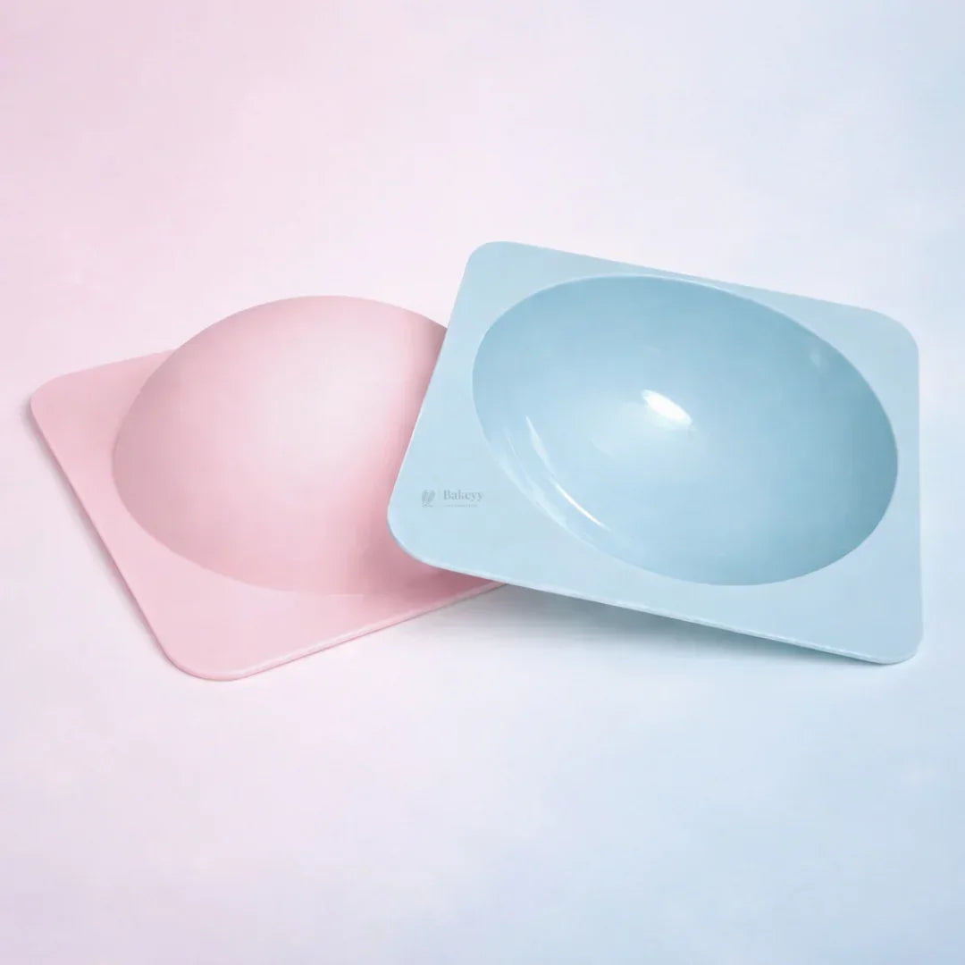 Half Sphere Silicone Mould | Pinata Cake Mould |Baking & Craft Mould | Food-Grade Silicone | Pack of 1 - Bakeyy.com - India - Half Sphere Silicone Mould | Pinata Cake Mould |Baking & Craft Mould | Food-Grade Silicone | Pack of 1 - Small 240.00