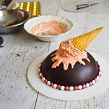 Half Sphere Silicone Mould | Pinata Cake Mould |Baking & Craft Mould | Food-Grade Silicone | Pack of 1