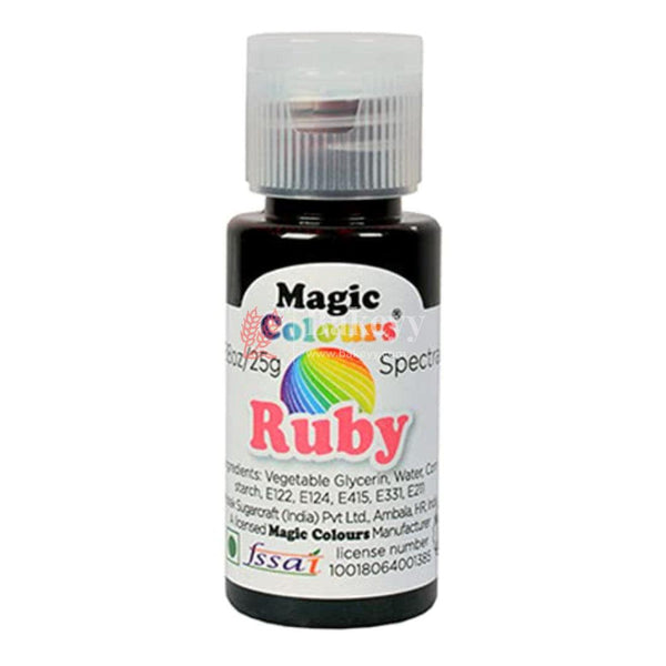 Ruby | Magic Colours | Icing Gel Colour | 25g - Bakeyy.com