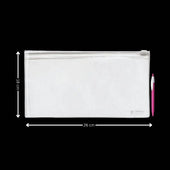 Frosted Zip Pouch with Slider Seal | Transparent Zipper Pouch | Multiple Sizes Availale | Pack of 50 - Bakeyy.com - India - Frosted Zip Pouch with Slider Seal | Transparent Zipper Pouch | Multiple Sizes Availale | Pack of 50 - 18x26 cm 350.00