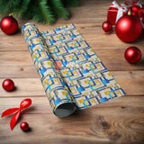 Gift Wrapping Paper Sheet For Boxes | Gift Wrapper | Wrapping Paper for Gift Packing (25pack) - Bakeyy.com - India - Gift Wrapping Paper Sheet For Boxes | Gift Wrapper | Wrapping Paper for Gift Packing (25pack) - Design 1