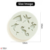 540 | Sea Life Theme Design Silicone Mould - 1 Piece