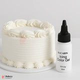 Sugarin White Icing Color Gel – 30ml | Vibrant Food Gel Color for Cakes, Fondant & More - Bakeyy.com - India - Sugarin White Icing Color Gel – 30ml | Vibrant Food Gel Color for Cakes, Fondant & More - Default Title