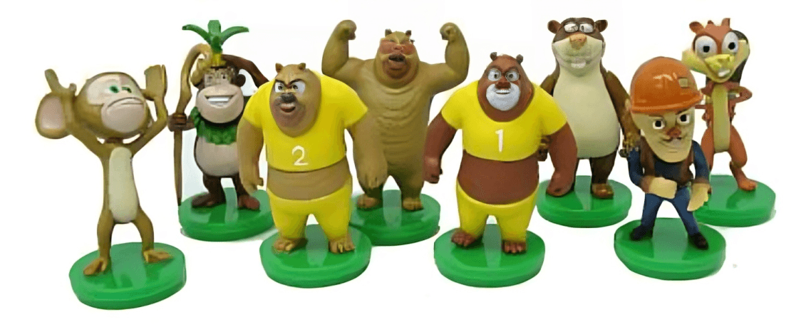 Set of Cartoon Character Figurines – Playful and Colorful Collectibles | 8pcs | - Bakeyy.com - India - Set of Cartoon Character Figurines – Playful and Colorful Collectibles | 8pcs | - Default Title