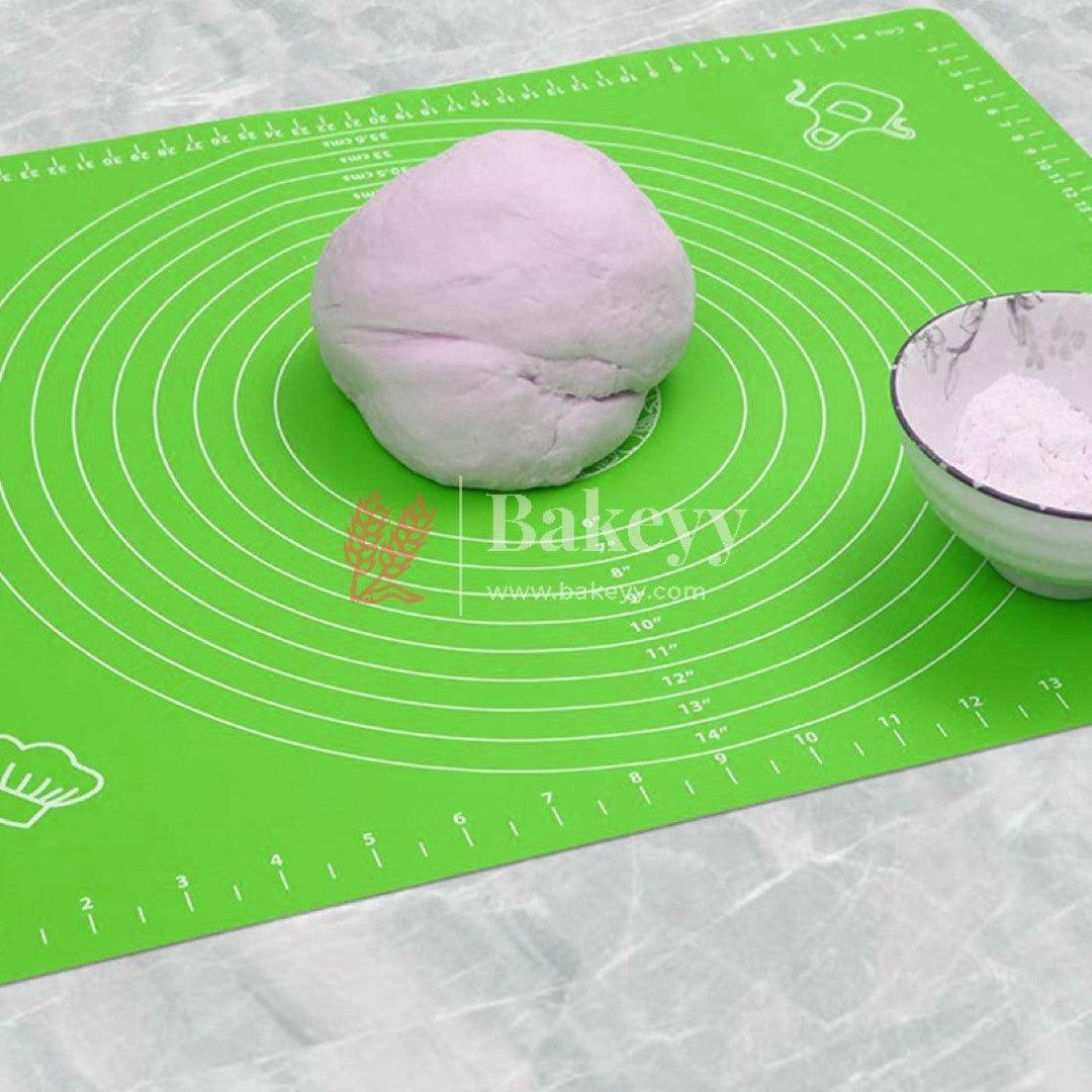 45x65 cm Silicone Baking Mat Non-Stick Fondant Rolling Mat Silicone Kneading - Bakeyy.com - India - 45x65 cm Silicone Baking Mat Non-Stick Fondant Rolling Mat Silicone Kneading - Blue / 45x65 cm