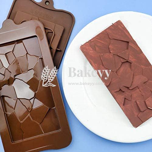 Silicone Break Design Mould Candy Chocolate Bar Mould DIY Candy Jelly Pudding Fondant Molds - Bakeyy.com - India - Silicone Break Design Mould Candy Chocolate Bar Mould DIY Candy Jelly Pudding Fondant Molds - Default Title