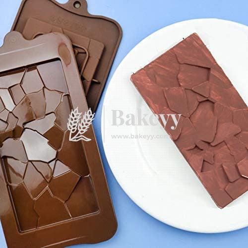 Silicone Break Design Mould Candy Chocolate Bar Mould DIY Candy Jelly Pudding Fondant Molds - Bakeyy.com