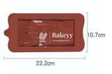 Silicone Break Design Mould Candy Chocolate Bar Mould DIY Candy Jelly Pudding Fondant Molds - Bakeyy.com - India - Silicone Break Design Mould Candy Chocolate Bar Mould DIY Candy Jelly Pudding Fondant Molds - Default Title