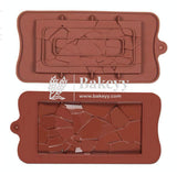 Silicone Break Design Mould Candy Chocolate Bar Mould DIY Candy Jelly Pudding Fondant Molds - Bakeyy.com - India - Silicone Break Design Mould Candy Chocolate Bar Mould DIY Candy Jelly Pudding Fondant Molds - Default Title