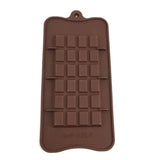 Silicone Chocolate bar Mould/Chocolate Making and Shaping Mould/Waffle Shape - Bakeyy.com - India - Silicone Chocolate bar Mould/Chocolate Making and Shaping Mould/Waffle Shape - Default Title