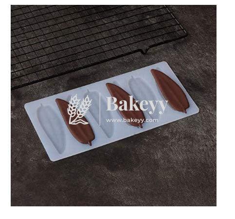 Silicone Chocolate Mould Leave Garnishing Sheet - Bakeyy.com