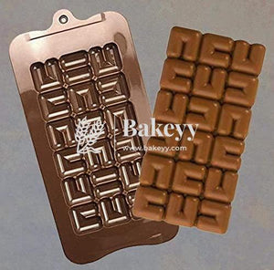 Silicone Designer Chocolate Bar Mould - Bakeyy.com - India - Silicone Designer Chocolate Bar Mould - Default Title