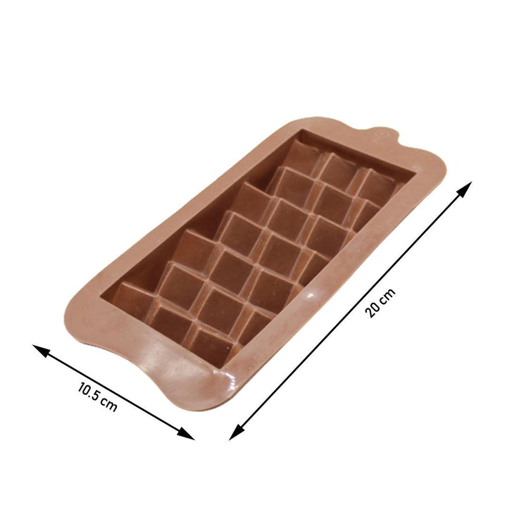 Silicone Designer Chocolate Bar Mould - Bakeyy.com