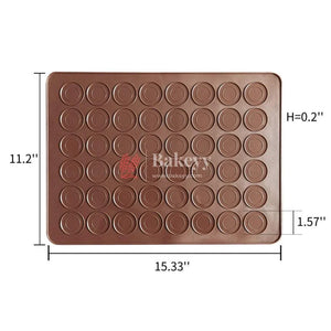 silicone-macron-baking-mats-non-stick-silicone-baking-mats-food-safe-baking-mat-great-for-macron-cookies-bread-pastry-dessert-48-cavity-bakeyy-com-2 - Bakeyy.com