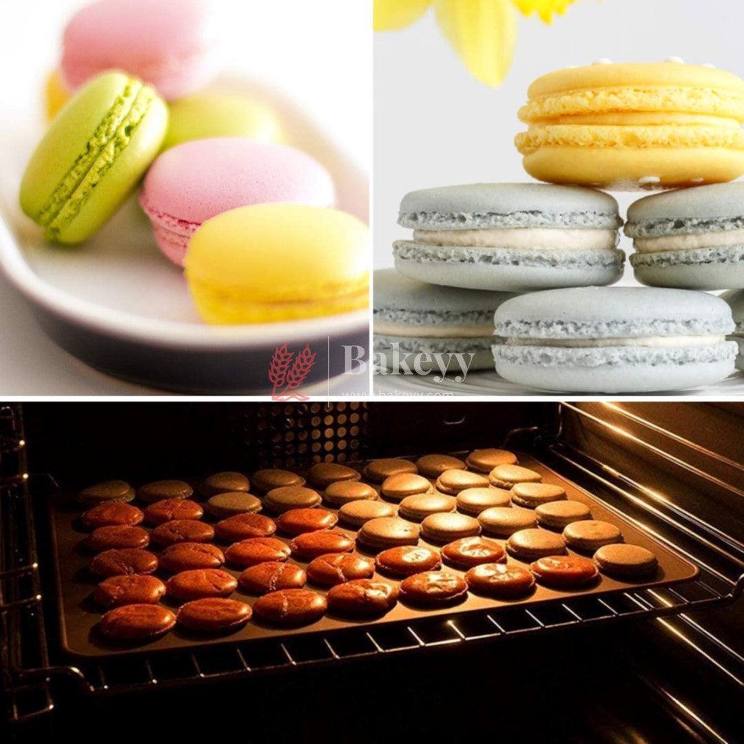 38.5x28 cm Silicone Macron Baking Mats, Non-Stick Silicone Baking Mats, Food Safe Baking Mat, Great For Macron, Cookies, Bread, Pastry, Dessert (48 Cavity) - Bakeyy.com - India - 38.5x28 cm Silicone Macron Baking Mats, Non-Stick Silicone Baking Mats, Food Safe Baking Mat, Great For Macron, Cookies, Bread, Pastry, Dessert (48 Cavity) - Default Title