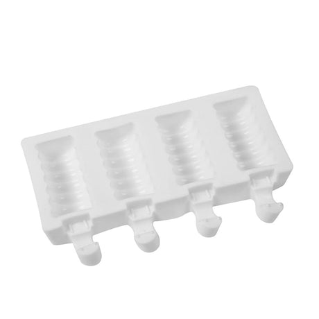 Silicone Popsicle Mould | Cakesicle Mould - Bakeyy.com - India - Silicone Popsicle Mould | Cakesicle Mould - 4 Cavity