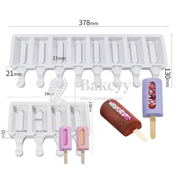 Silicone Popsicle Mould | Cakesicle Mould | 2 Sizes - Bakeyy.com