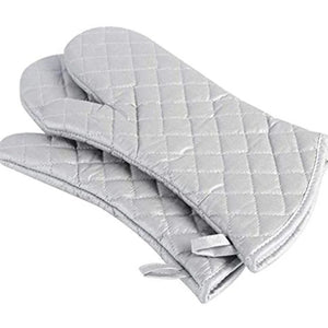silver-coated-cotton-fabric-heat-resistant-oven-gloves-household-bakery-heat-resistant-microwave-oven-gloves-bakeyy-com-3 - Bakeyy.com