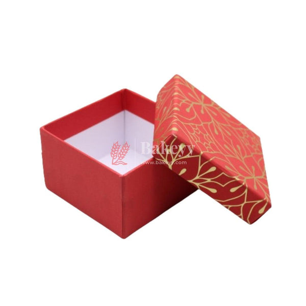 Single Ladoo Boxes | Red | pack of 1 - Bakeyy.com