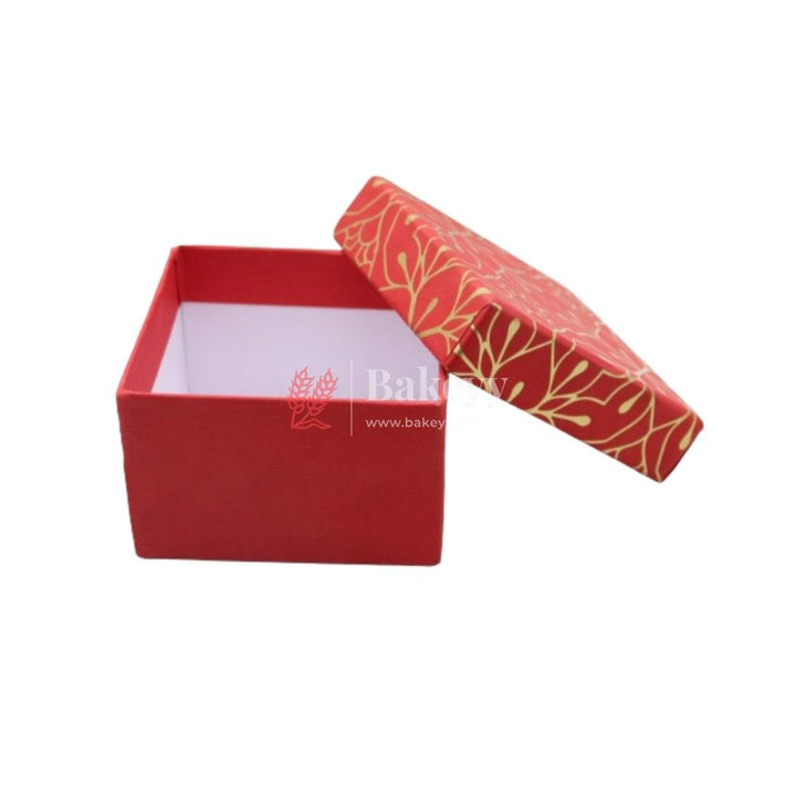 Single Ladoo Boxes | Red | pack of 1 - Bakeyy.com