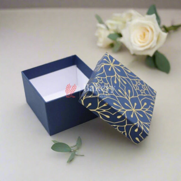 Single Ladoo Boxes | Royal Blue | pack of 1 - Bakeyy.com