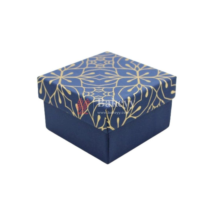 Single Ladoo Boxes | Royal Blue | pack of 1 - Bakeyy.com