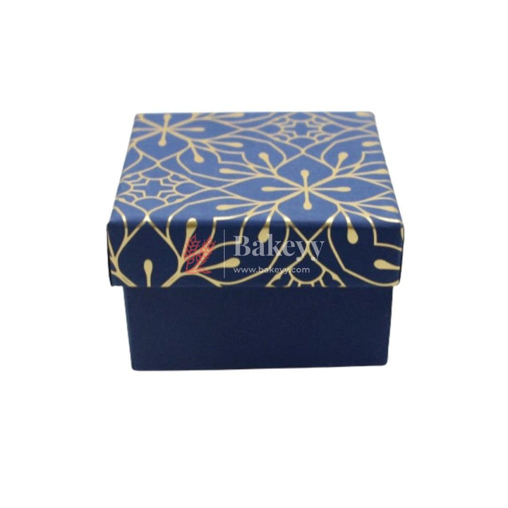 Single Ladoo Boxes | Royal Blue | pack of 1 - Bakeyy.com