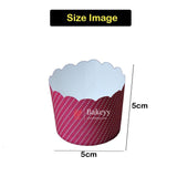 Pink with white dots | Muffin Cup | Baking Cup | 50 pcs | 5 CM - Bakeyy.com - India - Pink with white dots | Muffin Cup | Baking Cup | 50 pcs | 5 CM - Default Title