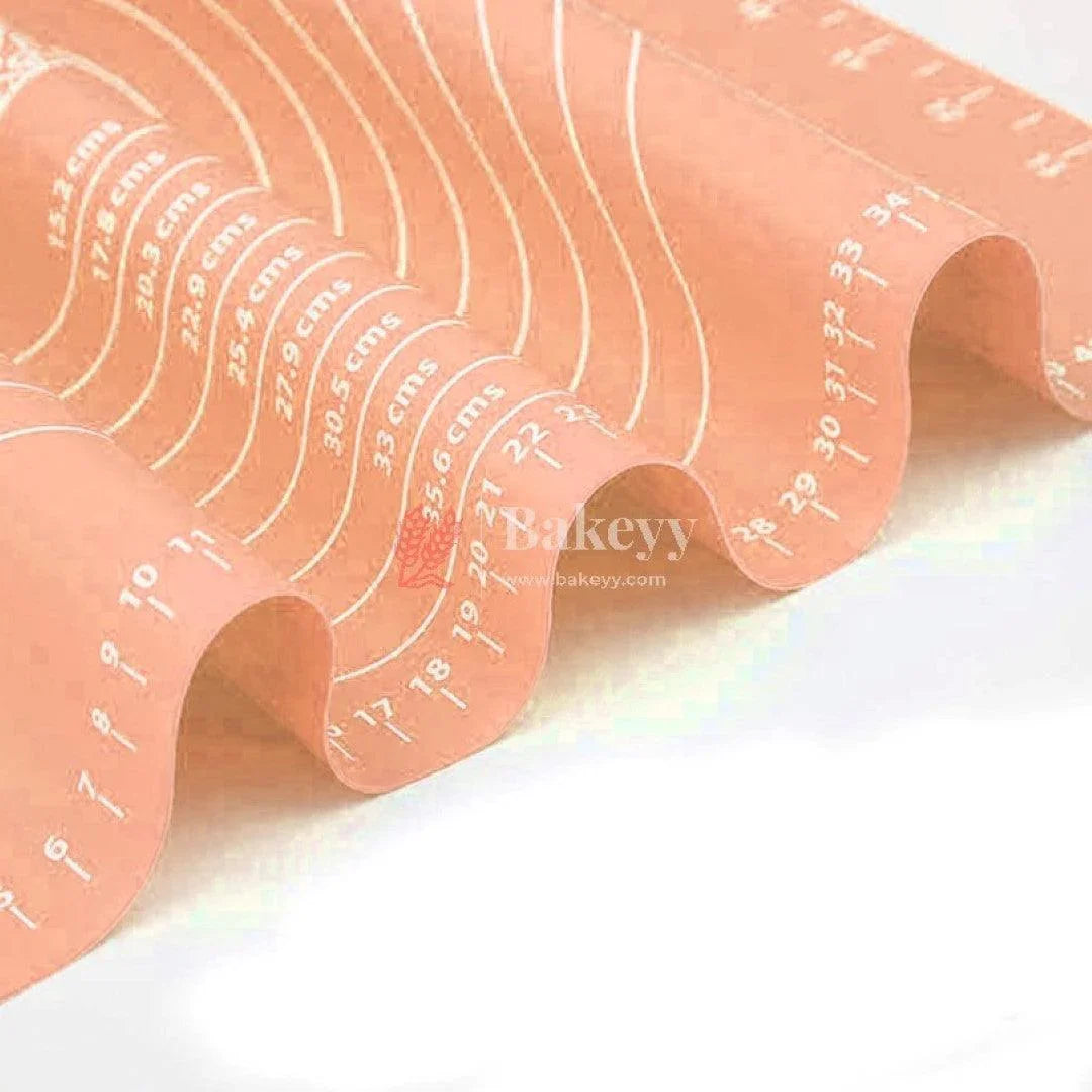 skin-color-silicone-baking-mat-non-stick-fondant-rolling-mat-silicone-kneading-bakeyy-com-2 - Bakeyy.com