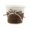 Small Basket Without Organza Net for Party Decorations, Baby Shower Favors, Gift Boxes with Sheer Drawstring Bags - Bakeyy.com - India - Small Basket Without Organza Net for Party Decorations, Baby Shower Favors, Gift Boxes with Sheer Drawstring Bags - Brown