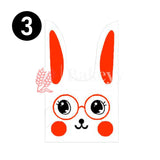 S Rabbit Ear Candy Gift Bags Cute Plastic Bunny Goodie Bags Candy Bags for Kids Bunny Party Favors | Pack of 50 - Bakeyy.com - India - S Rabbit Ear Candy Gift Bags Cute Plastic Bunny Goodie Bags Candy Bags for Kids Bunny Party Favors | Pack of 50 - Design 3