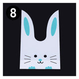 S Rabbit Ear Candy Gift Bags Cute Plastic Bunny Goodie Bags Candy Bags for Kids Bunny Party Favors | Pack of 50 - Bakeyy.com - India - S Rabbit Ear Candy Gift Bags Cute Plastic Bunny Goodie Bags Candy Bags for Kids Bunny Party Favors | Pack of 50 - Design 8