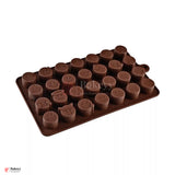 Silicone Emoji Chocolate & Candy Mould – 28 Cavity Fun Shape Tray| 1 Piece