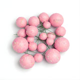 Decorative Faux Sprinkle and Glitter Balls for Cakes and Party Styling | Glitter Faux Balls | Cake Décor | Pack of 20