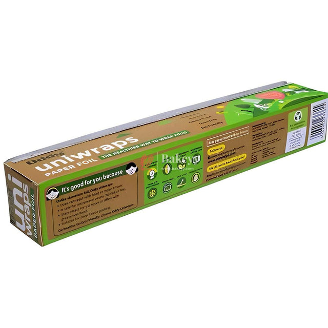 Uniwraps Food-Grade Paper Foil – Eco-Friendly and Multipurpose Wrapping Solution - Bakeyy.com - India - Uniwraps Food-Grade Paper Foil – Eco-Friendly and Multipurpose Wrapping Solution - Default Title