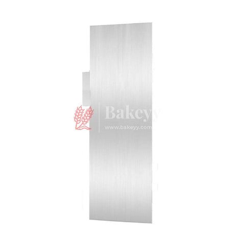 Stainless Steel Cake Scraper - Bakeyy.com - India - Stainless Steel Cake Scraper - Default Title