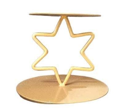 Star Shape Floating Tier Spacer | Cake Stand | Separator Stand - Bakeyy.com