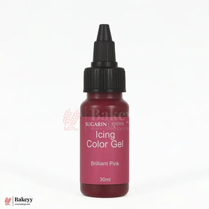 sugarin_Icing_gel_-_Brilliant_Pink - Bakeyy.com