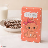 It’s a Girl Baby Shower Chocolate Bar Box | Chocolate Box | Gender reveal packaging | Baby shower  | Pack of 10 | 14cm x 7cm x 1cm