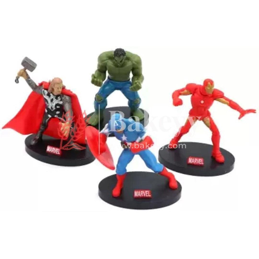 Marvel Avengers Cake Toppers | 4Pcs | - Bakeyy.com - India - Marvel Avengers Cake Toppers | 4Pcs | - Default Title