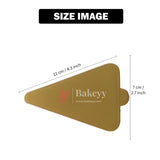 Triangle Pastry Base Mousse Cake Boards Gold | Pack of 100