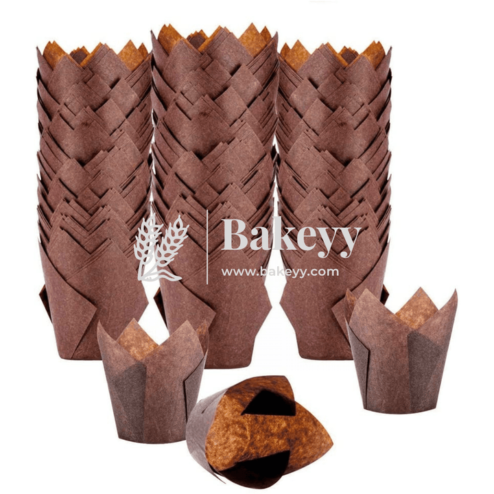 Tulip Cup | Pack of 200 | Muffin Cup | Cupcake Liners - Bakeyy.com