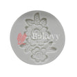 Two Flower Fondant Mould - Bakeyy.com - India - Two Flower Fondant Mould - Default Title