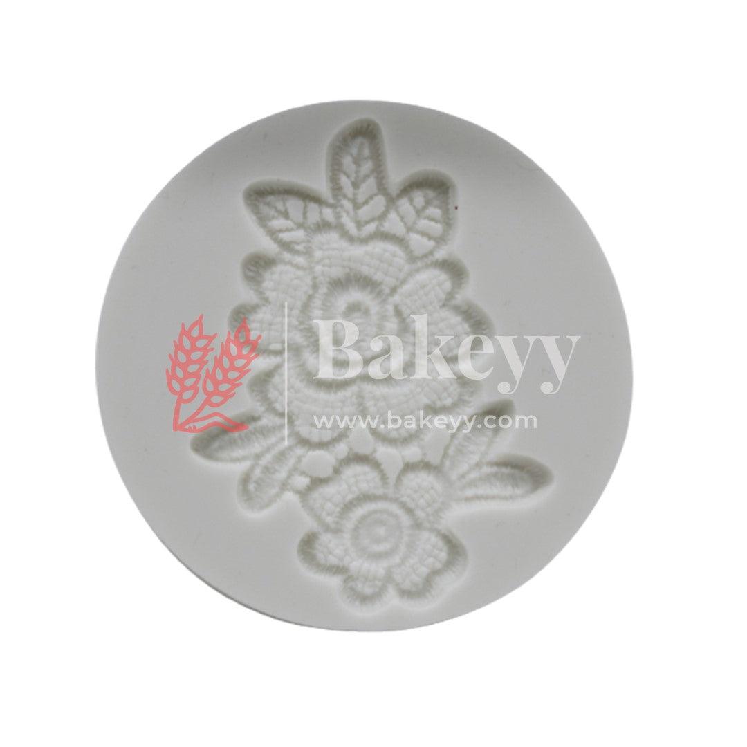 Two Flower Fondant Mould - Bakeyy.com - India - Two Flower Fondant Mould - Default Title