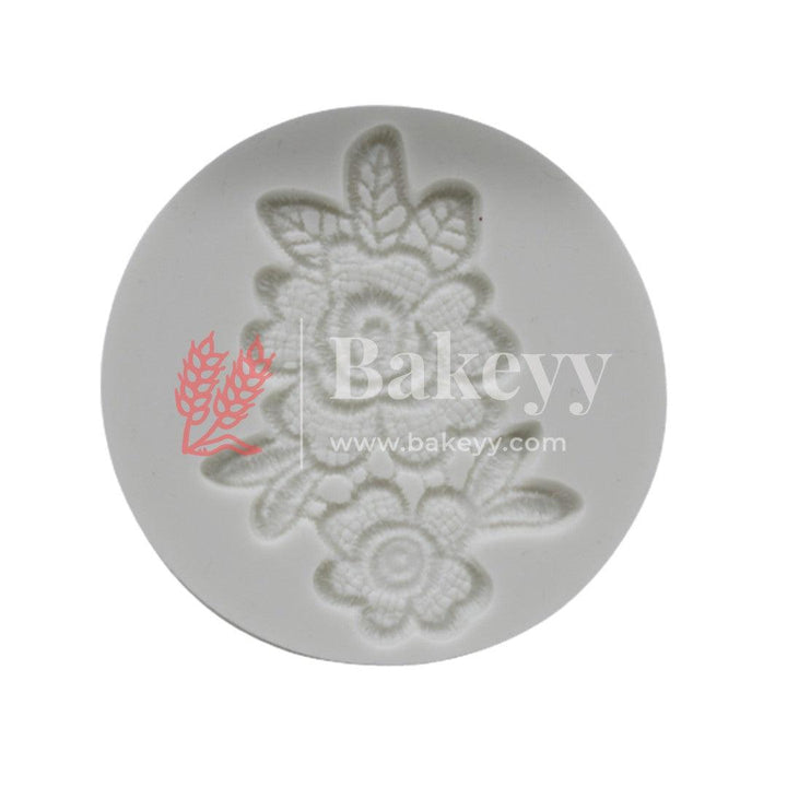 Two Flower Fondant Mould - Bakeyy.com