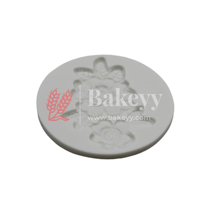 Two Flower Fondant Mould - Bakeyy.com