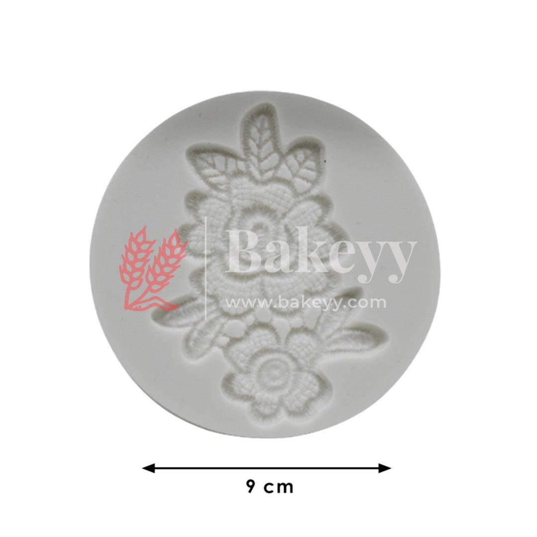 Two Flower Fondant Mould - Bakeyy.com - India - Two Flower Fondant Mould - Default Title