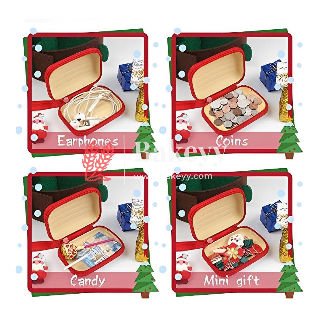 12pc Rectangle shape Christmas Storage Bag Cartoon Print Coin Purse For Tinplate Pocket With For Coin Card Candy|| Rectangle shape|| - Bakeyy.com - India - 12pc Rectangle shape Christmas Storage Bag Cartoon Print Coin Purse For Tinplate Pocket With For Coin Card Candy|| Rectangle shape|| - Default Title