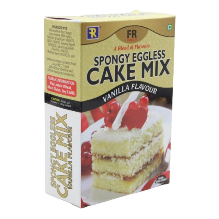 Vanilla Flavor Cake Mix | Spongy Eggless Cake Mix | 250g - Bakeyy.com