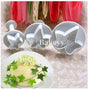 Veined Ivy Leaf Plunger Cutter cake decorating tool - Bakeyy.com - India - Veined Ivy Leaf Plunger Cutter cake decorating tool - Default Title